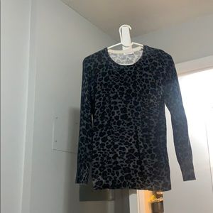 Equipment Leopard Print Sweater